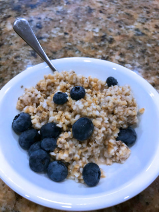 Coconut Chia Seed Oatmeal