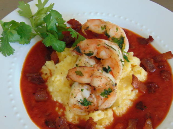 Shrimp And Polenta Italian Bowl #Ragu Recipe - Genius Kitchen