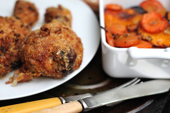 bread crumb chicken drumsticks recipe