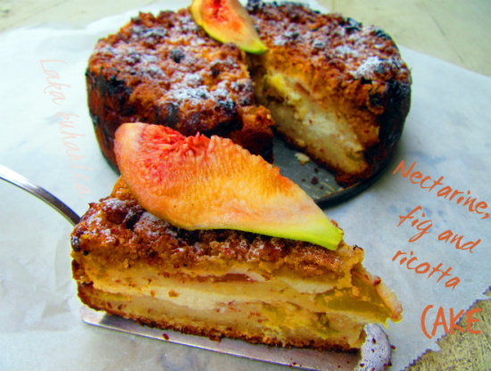 Nectarine, Fig and Ricotta Cake Recipe - Food.com