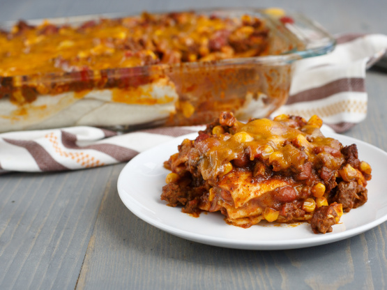 Southwestern Chili Tortilla Bake Recipe - Food.com
