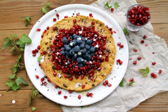 Gluten-Free Pomegranate Shortbread