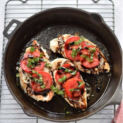 5-Ingredient Caprese Chicken