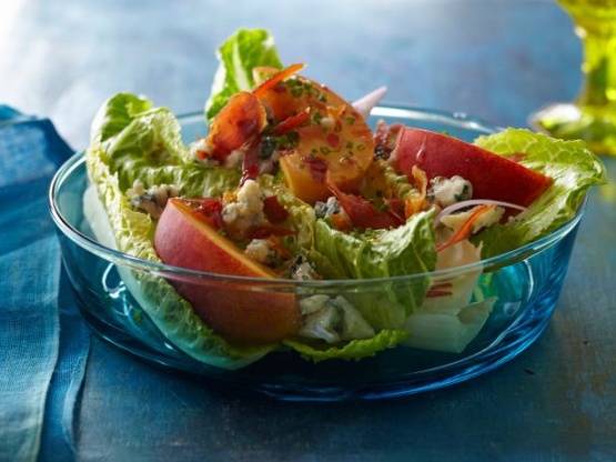 Peach and Blue Cheese Salad Recipe - Food.com
