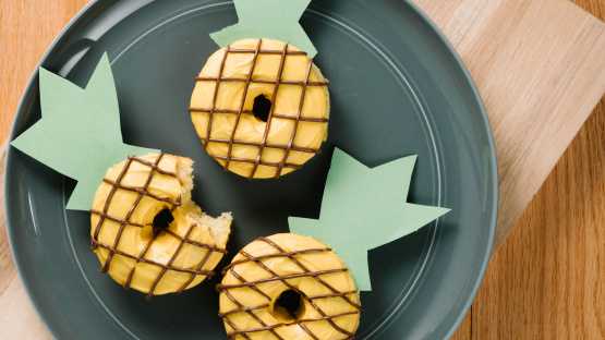 Pineapple Doughnuts