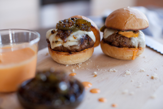 Latin Chorizo Burgers