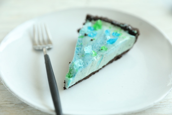 No-Bake Mermaid Cheesecake