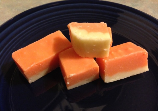 Orange White Chocolate Fudge