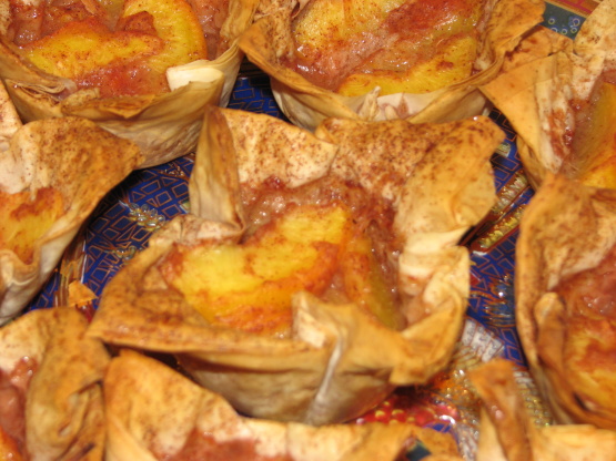 Mini Peach PhylloTarts Recipe - Food.com