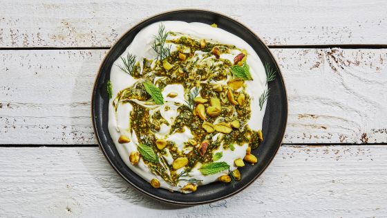Pistachio Mint Labneh Dip