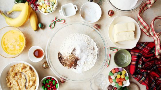 dry ingredients + ginger
