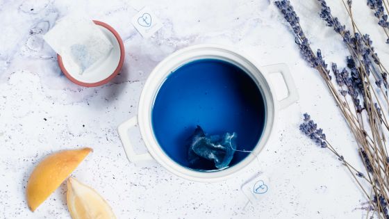 STEP FOUR: BREW SO BLUE