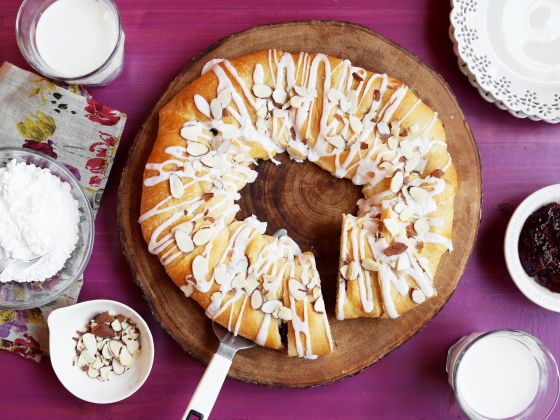 Christmas Crescent Ring