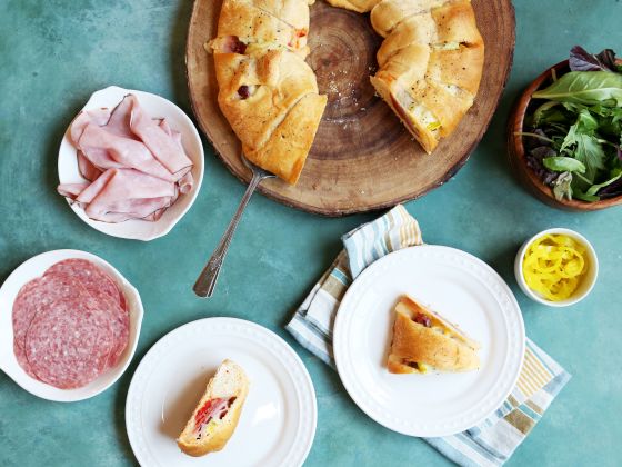 Spicy Italian Hero Crescent Ring