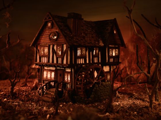 Halloween Hocus Pocus Cottage Cake - Food.com