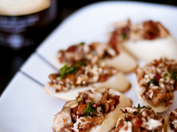 Mushroom Crostinis