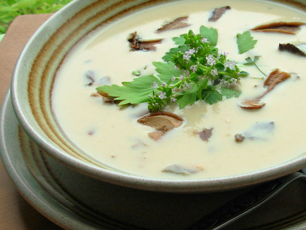 Wild Mushroom & Buttermilk Soup