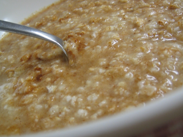 Applesauce Oatmeal