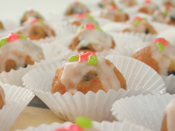 Mini Christmas Fruit Puddings
