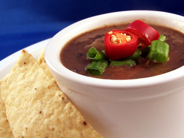 Intense Black Bean Soup