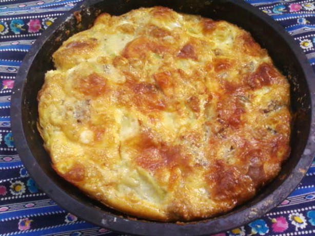 Individual Sausage & Cheese Egg Puffs