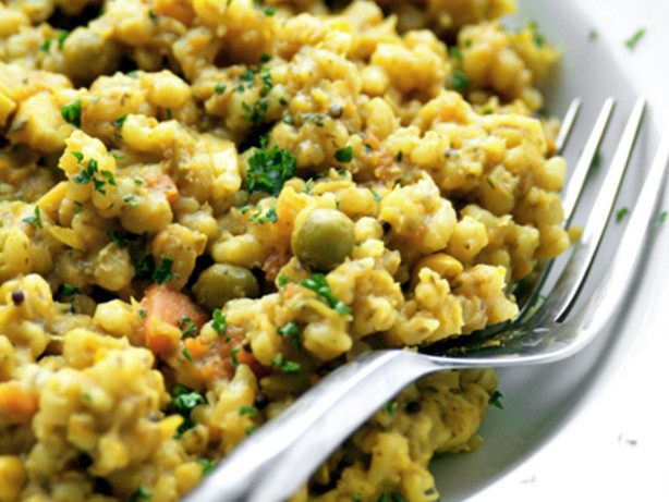 Barley & Red Lentil Pilaf