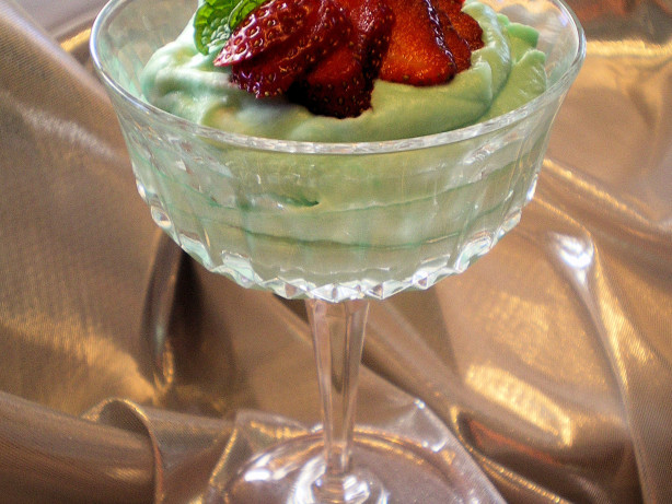 Creme de Menthe Mousse
