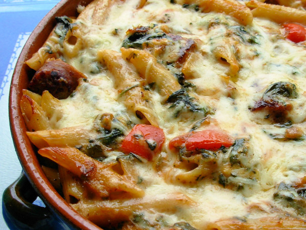 Italian Sausage & Pasta Bake