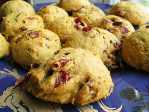 Pumpkin-Cranberry Cookies