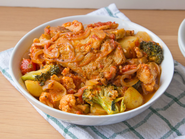 One-Pan Pork Chop Supper