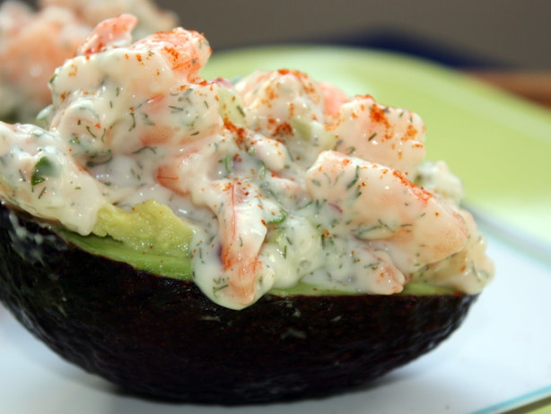 Avocado-Stuffed with Shrimp