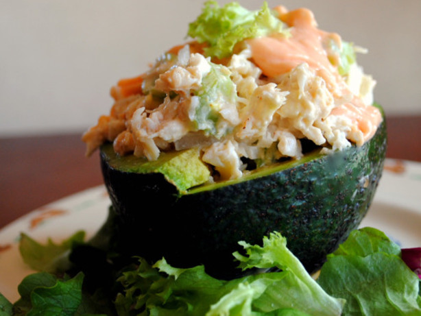 Crab-Stuffed Avocado