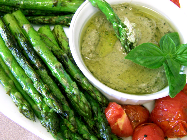 Grilled Tomatoes & Asparagus
