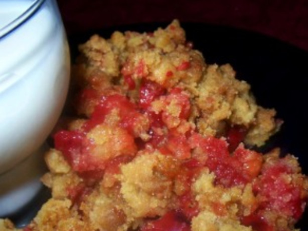 Cherry Crumble Dump Cake