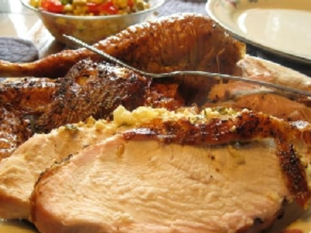 Grilled: Basil-Lemon Turkey Breast