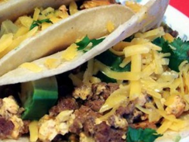 Chorizo Breakfast Tacos