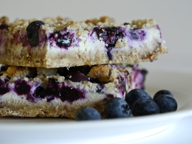 Blueberry Walnut Squares