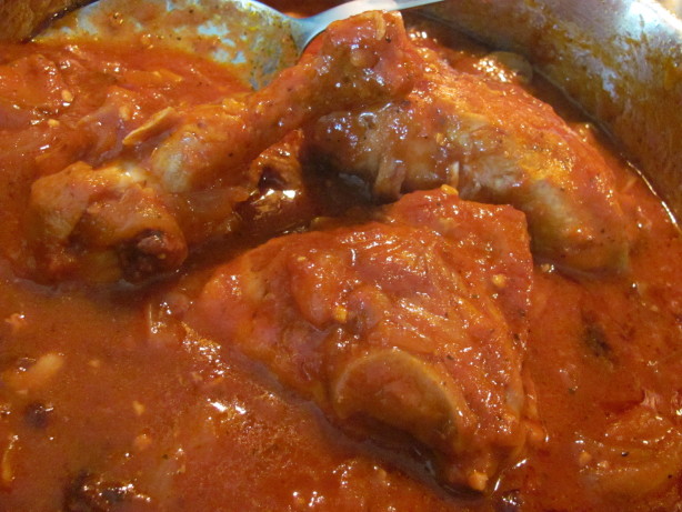 Chicken Stewed With Olives And Onions Recipe - Food.com