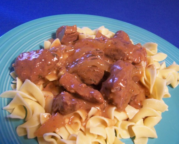Beef Cubes Over Egg Noodles Recipe - Food.com