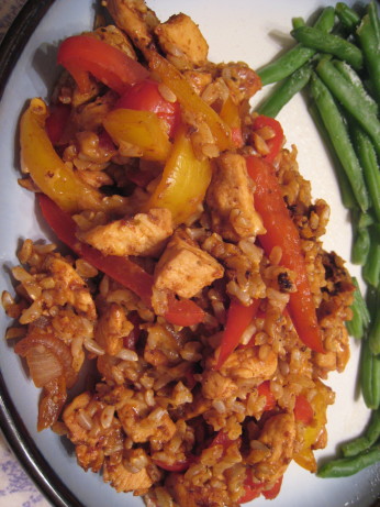Fajita Style One-Dish Chicken Dinner Recipe - Food.com