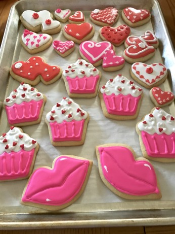 Kittencals Buttery Cut-Out Sugar Cookies W Icing That Hardens Recipe ...