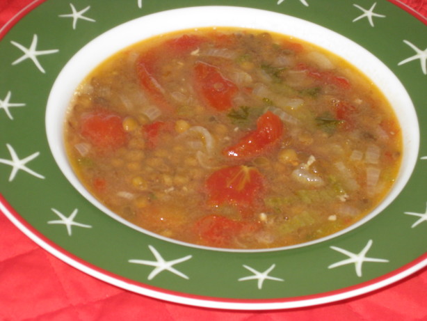 Quick Lentil Italian Tomato Soup Recipe - Food.com