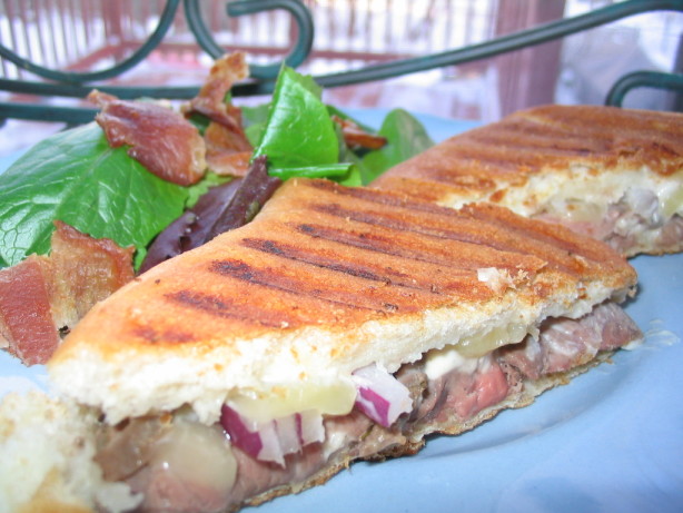 Roast Beef Panini With Horseradish Mayo Recipe - Italian.Food.com