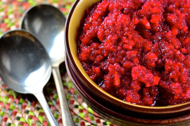 Fresh Cranberry Orange Relish