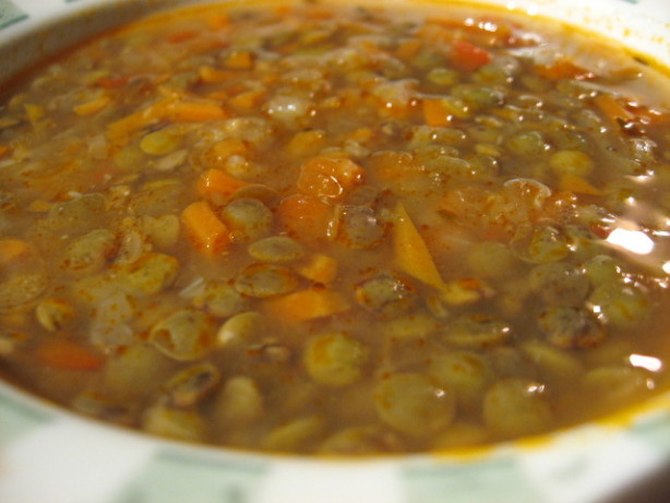Ina Gartens Lentil Vegetable Soup Vegetarianized) Recipe - Food.com