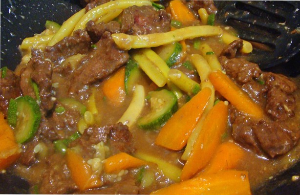Stir-Fry Beef With String Green Beans Recipe - Food.com