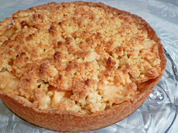 Apple Shortbread Pie