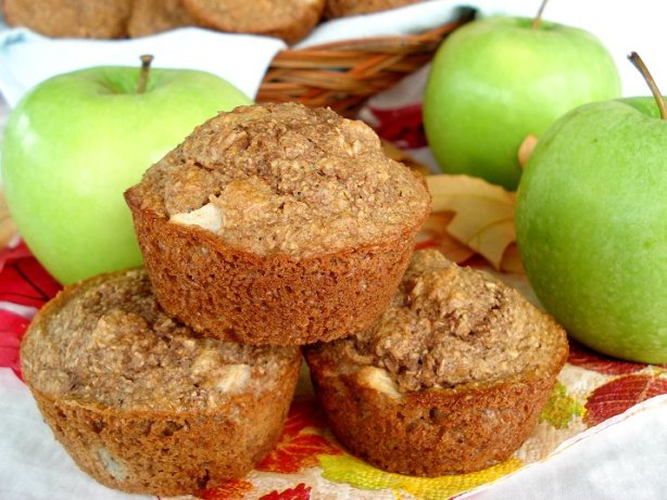 Buttermilk Apple Bran Muffins