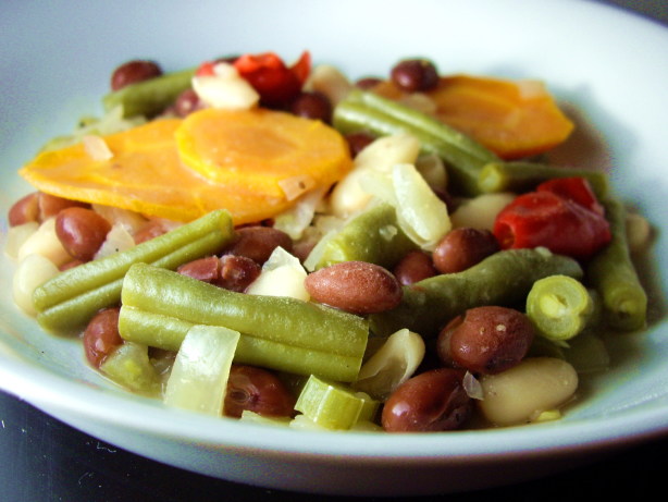 Mediterranean Style Beans & Vegetables