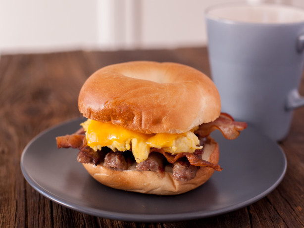 Basic Bagel Breakfast Sandwich